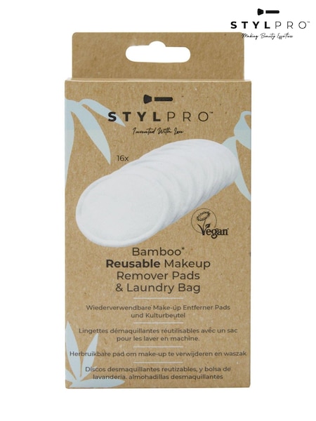 Stylpro Reusable Makeup Remover Pads and Laundry Bag (AE1025) | £13