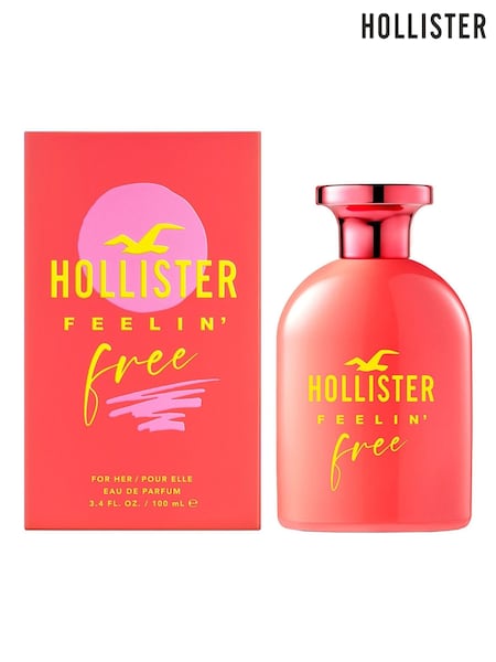 Hollister Feelin Free For Her Eau du Parfum 100ml (AE1032) | £23