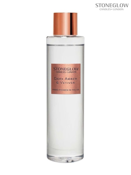 Stoneglow Dark Amber & Vetivert 210ml Refill Luna Reed Diffuser (AE2511) | £23
