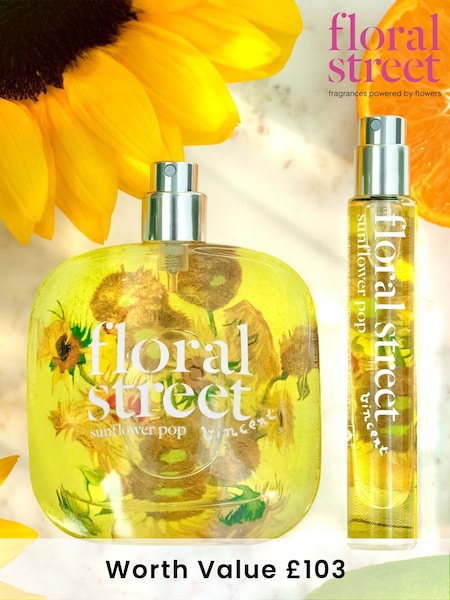 Floral Street Sunflower Pop Home and Away Set (Worth Value £103) (AE2818) | £82