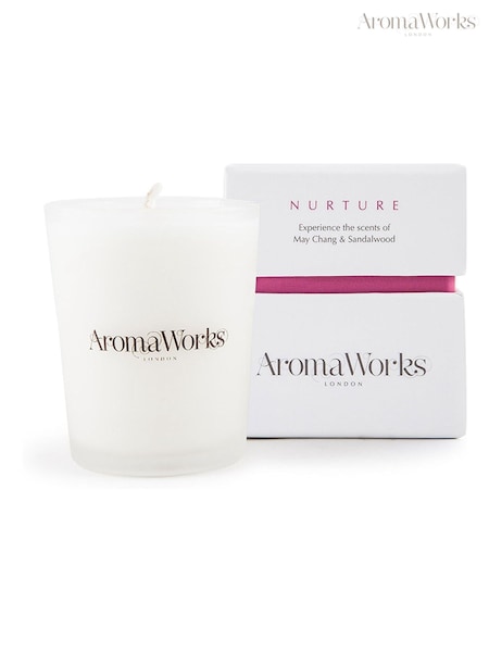 AromaWorks Signature Votive Nurture White Candle (AE3259) | £15