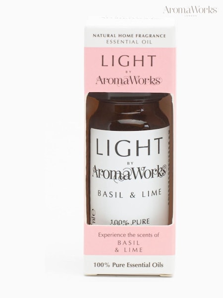 AromaWorks Basil & Lime Essential Oil 10ml