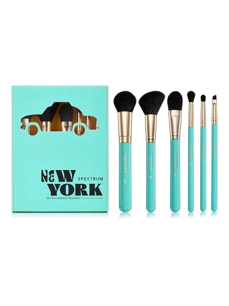 Spectrum Collections New York Travel Book 6 Piece Make Up Brush Set (AE3325) | £35