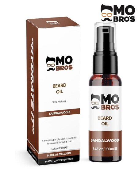 Mo Bros Premium Sandalwood Beard Oil 100ml (AE3347) | £20