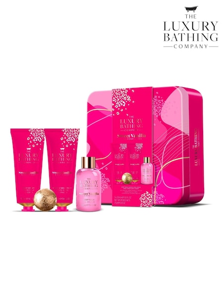 The Luxury Bathing Company Sweet Almond Glaze Relax Unwind Set (AE3361) | £12
