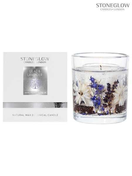 Stoneglow Lilac & Lavender Natures Gift Scented Candle (AE3415) | £37.50