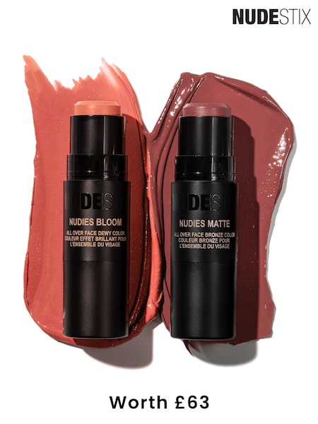 NUDESTIX Multi Sweet Sunny Blush & Bronze Cheeks Kit (Worth £63) (AE3424) | £45