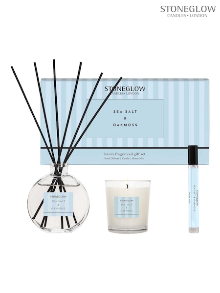 Stoneglow Sea Salt & Oakmoss Modern Classics Gift Set (AE3443) | £40