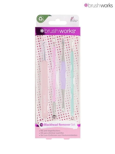 Brush Works HD Pastel Blackhead & Blemish Remover Set (AE3469) | £15