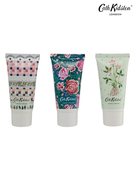 Cath Kidston Roots Raindrops Assorted Hand Creams 3 x 30ml (AE3576) | £8