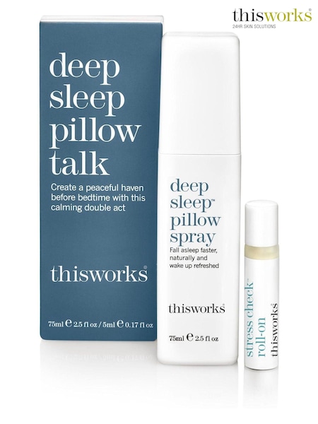 This Works Deep Sleep Pillow Talk Bath & Body Gift Set (AE3611) | £27