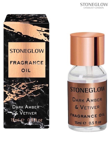 Stoneglow Dark Amber & Vetivert Luna Fragrance Oil 15ml (AE3762) | £12