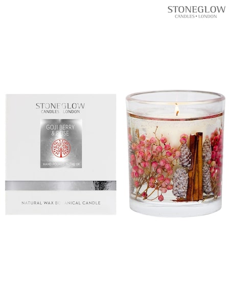 Stoneglow Goji Berry & Rose Natures Gift Scented Candle (AE3764) | £40