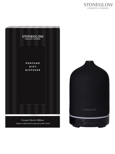 Stoneglow Black Modern Classics Perfume Mist Diffuser (AE3909) | £65