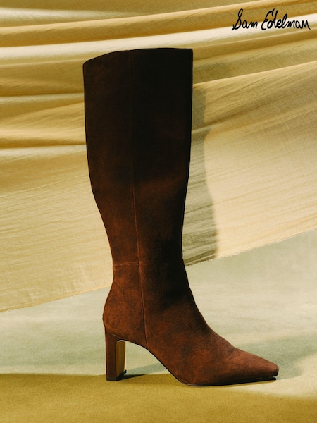 Sam Edelman Sylvia Wide Calf Knee High Boots (AE4057) | £250