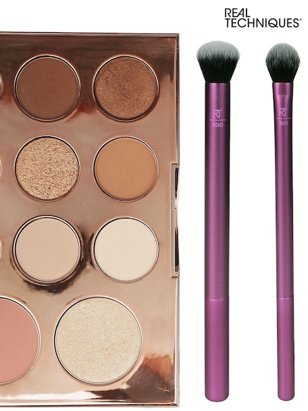 Real Techniques Eye Shade & Blend Makeup Brushes (AE4274) | £9
