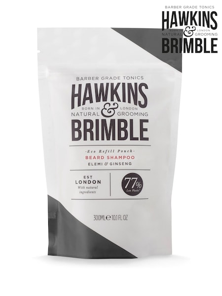 Hawkins & Brimble Beard Shampoo Pouch 300ml (AE4297) | £7