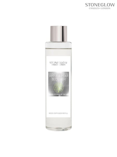 Stoneglow Red 210ml Refill Nature's Gift Apple & Pear Blossom Reed Diffuser (AE4516) | £24