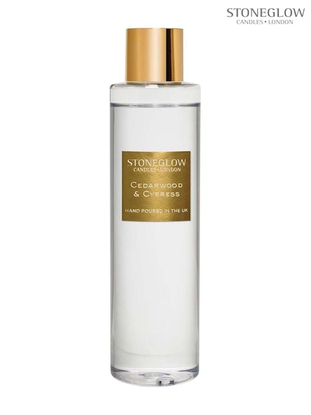 Stoneglow White 210ml Refill Luna Cedarwood & Cypress Reed Diffuser (AE4667) | £23