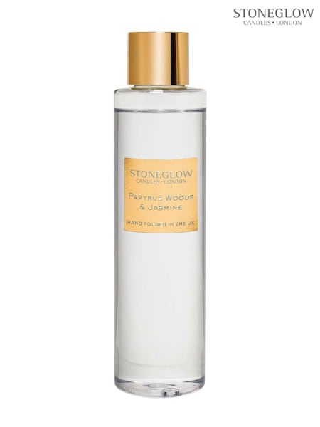 Stoneglow Luna Papyrus Woods & Jasmine Reed Diffuser Refill 210ml (AE4672) | £23