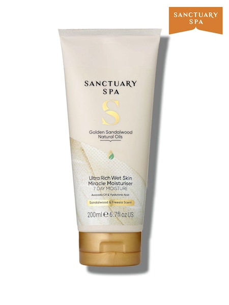 Sanctuary Spa Golden Sandalwood Wet Skin Moisture Miracle 200ml (AE4900) | £13