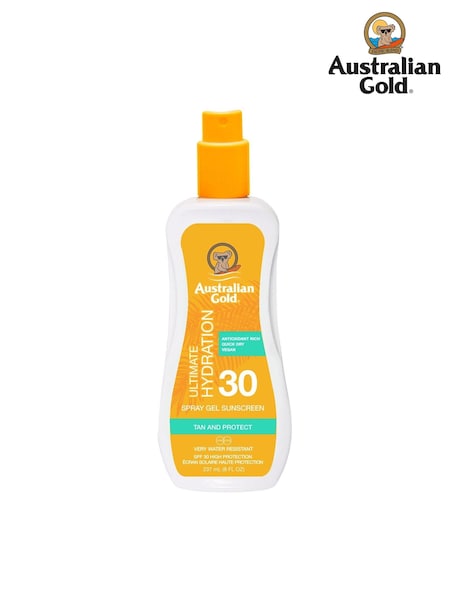 Australian Gold SPF 30 Ultimate Hydration Spray Gel Suncream 237ml (AE4996) | £15