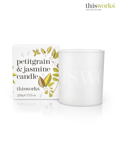 This Works Petitgrain and Jasmine Candle (AE5069) | £28