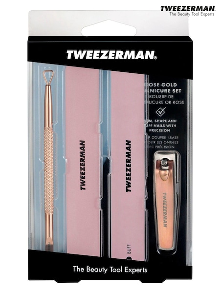 Tweezerman Rose Gold Manicure Kit (AE5227) | £20