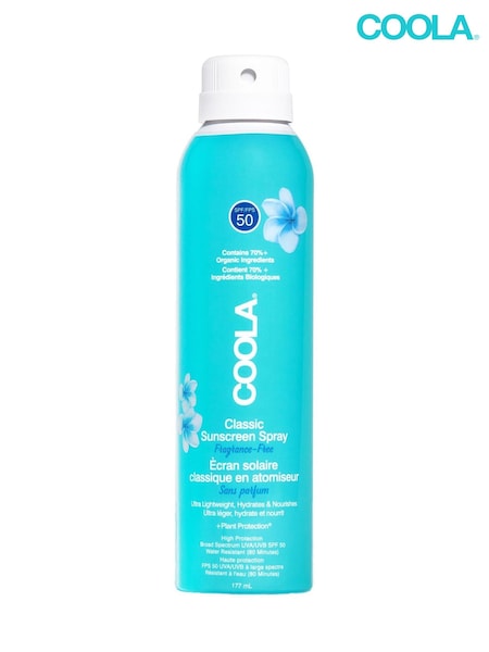 COOLA Classic Sun Cream Spray SPF50 Unscented 177ml (AE5252) | £27