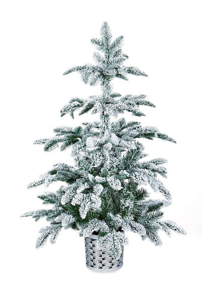 Premier Decorations Ltd Plastic Pot Snow Christmas 3ft Tree (AE5648) | £45