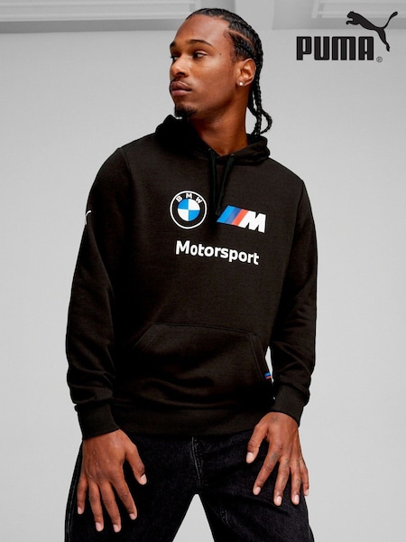Puma Black Mens BMW M Motorsport ESS Hoodie (AE5794) | £60