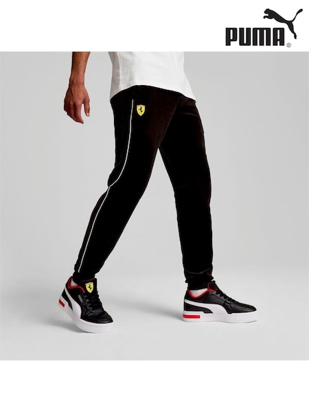 Puma Black Mens Scuderia Ferrari Race MT7+ Trousers (AE5848) | £80