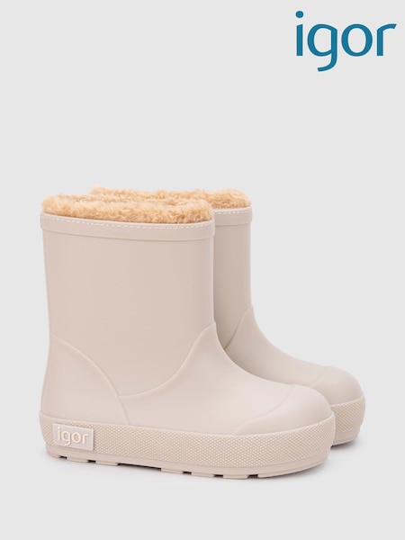 Igor Yogi Faux Fur Warm Lined Wellies (AE6201) | £32
