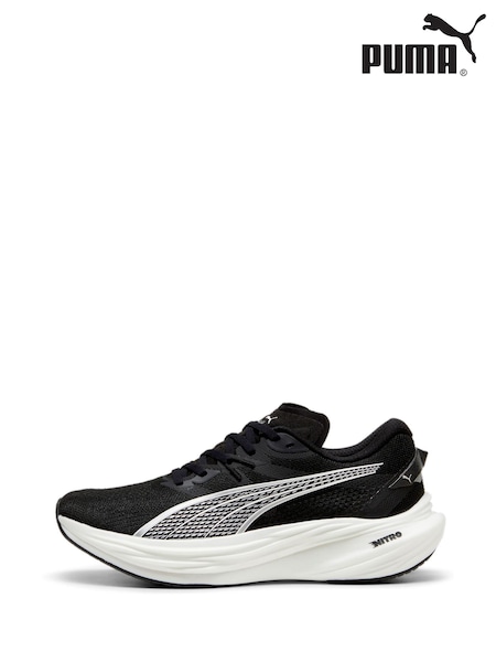 Puma Black chrome Mens Deviate NITRO™ 3 Running Shoes (AE6231) | £150