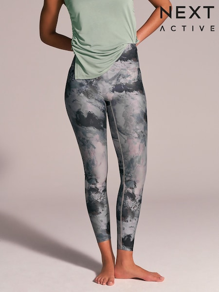 Sage Green Power Active Sports Leggings (AE6293) | £24