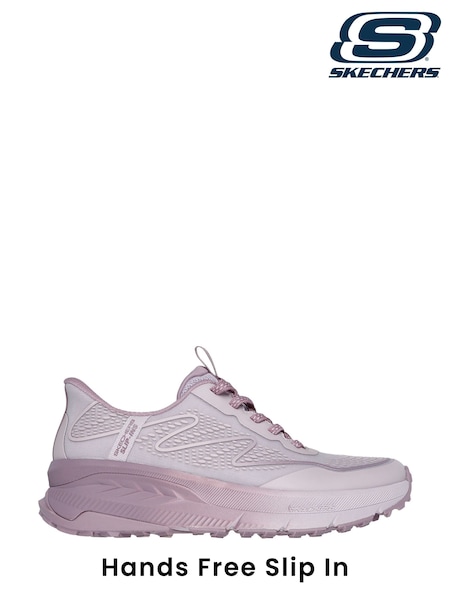 Skechers Pink Switch Back Slip In Trainers (AE6356) | £89