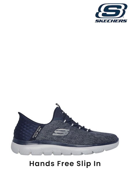 Skechers Blue Summits Key Pace Slip In Shoes (AE6365) | £74