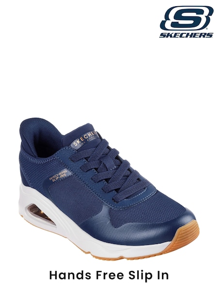 Skechers Blue Womens Tres-Air Uno Easy Steppers Slip In Trainers (AE6375) | £89