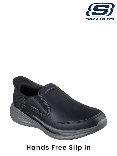 Skechers Black Slade Cooper Slip In Shoes (AE6386) | £89