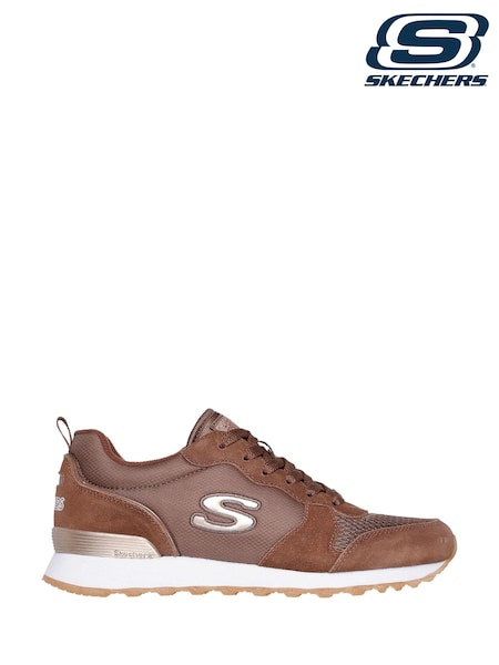 Skechers Brown OG 85 Goldn Gurl Trainers (AE6404) | £64