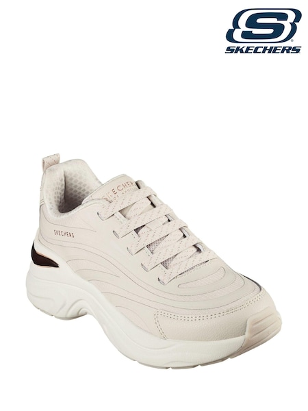 Skechers Cream Hazel Step N Flow Trainers (AE6408) | £74