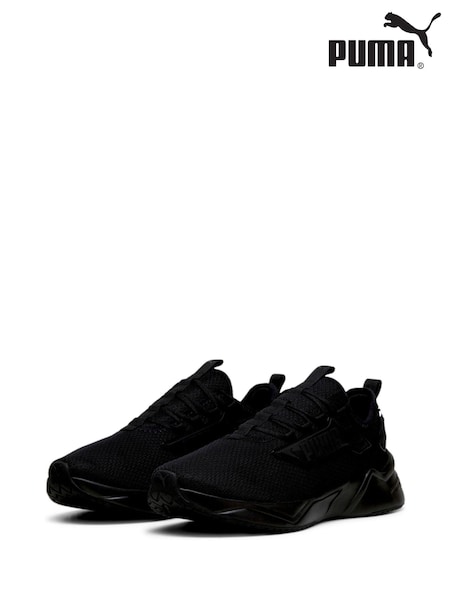 Puma Black Mens Retaliate 3 Running Shoes (AE6459) | £60