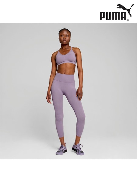 Puma Purple Womens Move Shapeluxe Seamless Bra (AE6465) | £36