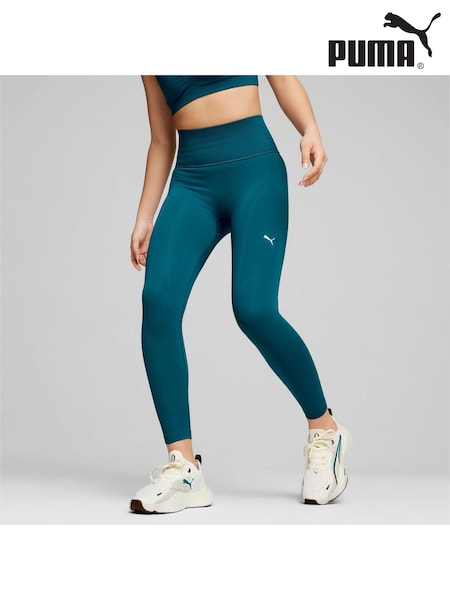Puma Green Womens Shapeluxe Seamless Leggings (AE6485) | £50