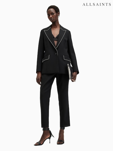 AllSaints Black Atlas Krys Blazer (AE6552) | £329