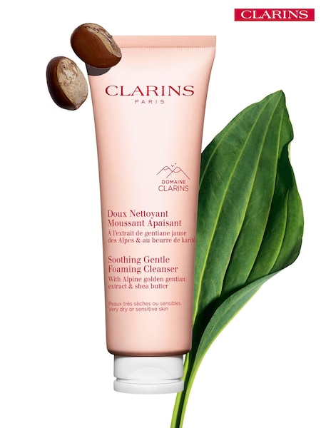 Clarins Black/White Soothing and Gentle Foaming Cleanser 125ml (AE6694) | £28