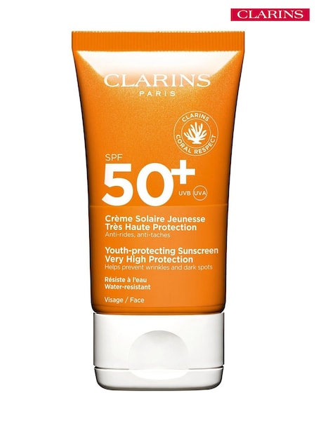 Clarins Youth-Protecting Sun Cream Very High Protection SPF 50 50ml (AE6708) | £27
