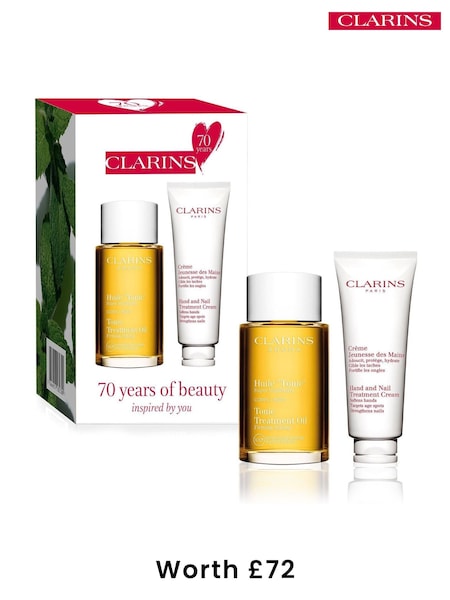Clarins 70 Years of Beauty Collection Gift Set (worth £72) (AE6737) | £44