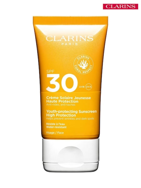 Clarins Youth-Protecting Sun Cream High Protection SPF 30 50ml (AE6751) | £27