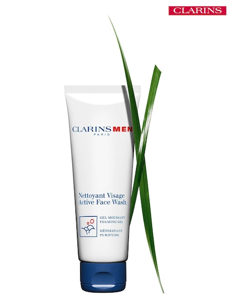 Clarins Men Active Face Wash Foaming Gel 125ml (AE6799) | £23